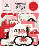 Carta Bella Frames & Tags Ephemera Be Mine