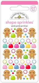 Doodlebug Sprinkles Adhesive Glossy Enamel Dots Goody Goody Gumdrops