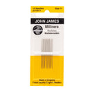 John James Milliners Hand Needles Size 11, 10/Pkg