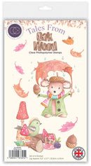 Craft Consortium Photopolymer Stamp set Falling Leaves, Tales From Oak Wood