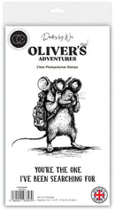 Craft Consortium Photopolymer Stamp set Searching, Oliver's Adventures