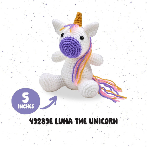 Bucilla - Amigurumi Crochet Kit Luna The Unicorn