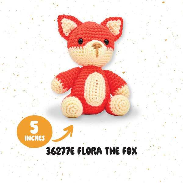 Bucilla - Flora The Fox Amigurumi Crochet Kit