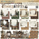 49 And Market Timber and Tweed – 12 x12 Collection Pack