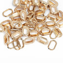 We R Crop-A-Dile Oval Eyelets - Gold 50pc