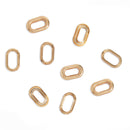 We R Crop-A-Dile Oval Eyelets - Gold 50pc