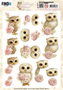 Find It Trading Owlways Yours 3D Pushout Sheet Blossom