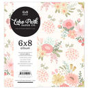 Echo Park Darling In Bloom floral 6x8 scrapbook album with pastel botanical cover