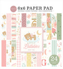 Echo Park Paper - Little Lullabies - Baby Girl 6x6 Paper Pad premium scrapbooking and paper crafting supplies by Echo Park Paper Co.