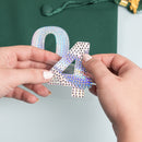 Iridescent crystal rhinestone number 4 sticker embellishment by Jolee's Boutique