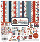 Carta Bella Americana Summer 12x12 collection kit for scrapbooking