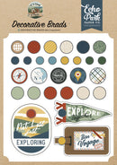 Echo Park It's Time To Travel decorative brads decorative brads for scrapbooking