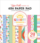 Echo Park Our Groovy Summer puffy stickers with summer icons and colourful sentiments