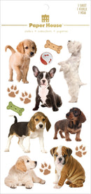 Paper House - Puppies 3D Scrapbooking Stickers