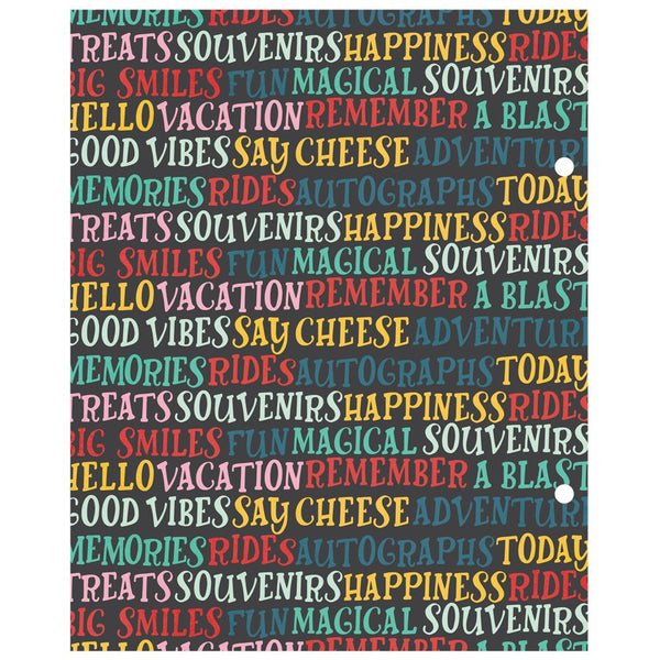 Simple Stories – SN@P! Binder Inserts 6"x8" – Say Cheese Happiest Place