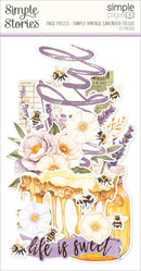 Simple Stories Simple Page Pieces Die Cuts Simple Vintage Lavender Fields