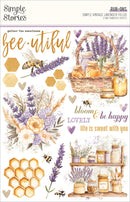 Simple Stories Rub Ons Simple Vintage Lavender Fields