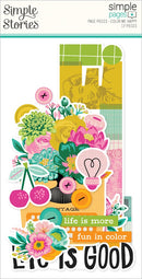 Simple Stories Simple Page Pieces Die Cuts Color Me Happy