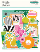 Simple Stories Bits & Pieces Die Cuts Color Me Happy