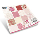 Find It Trading Paper Pack 8"X8" 18/Pkg  - Floral Elegance Paper