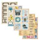 Elizabeth Craft Designs ‚Äì Patterned Cardstock Pack 5.8" √ó 8.3" ‚Äì Everyday Ephemera