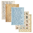 Elizabeth Craft Designs ‚Äì Patterned Cardstock Pack 5.8" √ó 8.3" ‚Äì Everyday Ephemera