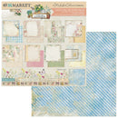 49 and Market From The Garden 12x12 collection pack with floral scrapbook papers in blush pink, sage, soft blue and cream tones