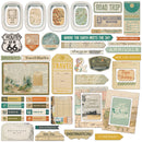49 And Market Travel Diaries Chipboard Elements 48pc