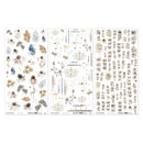 49 and Market Faded Memory Lane Essential Rub-On Transfer Set