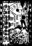 Tim Holtz Stampers Anonymous - Circus Freak packaging showing the Circus Freak cling stamp design