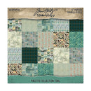 Tim Holtz Idea-ology – Palette Collection: Teal Paper Pad 8" x 8"