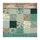 Tim Holtz Idea-ology – Palette Collection: Teal Paper Pad 12" x 12"