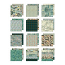 Tim Holtz Idea-ology – Palette Collection: Teal Paper Pad 12" x 12"