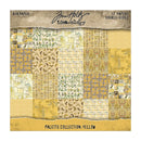 Tim Holtz – Idea-ology Double-Sided Cardstock 8"x8" – The Palette Collection: Yellow
