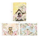 prima marketing a4 decoupage sheets 3/pkg â among the wildflowers
