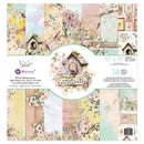 prima marketing the 3 girls tale â among the wildflowers 12" x 12" paper pad