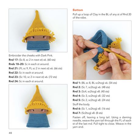 Dover Hobbies Gnomigurumi
