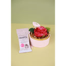 SMARTA – Magenta Air Dry Soft Modelling Clay 100g for Moulds & Fine Detail Crafts
