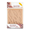 SMARTA Feathers silicone mould with assorted detailed feather designs for clay resin boho and mixed media crafts