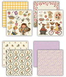 Craft Consortium – Olivia's Wildflower Adventure 8"x8" Premium Paper Pad