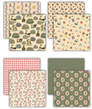 Craft Consortium – Olivia's Wildflower Adventure 8"x8" Premium Paper Pad