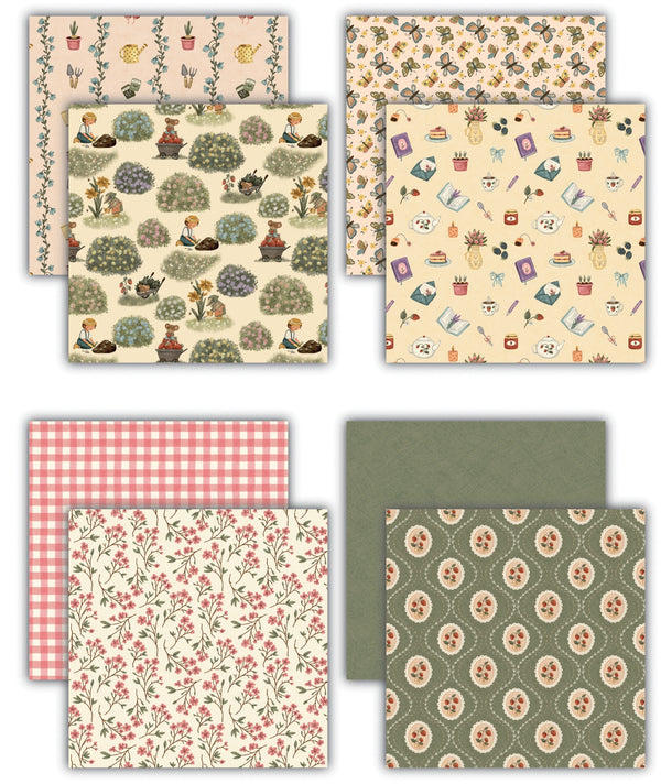 Craft Consortium – Olivia's Wildflower Adventure 8"x8" Premium Paper Pad