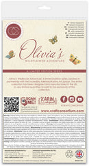 Craft Consortium – Olivia's Wildflower Adventure Clear Stamps "Be A Wildflower"