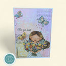 Craft Consortium – Olivia's Wildflower Adventure Clear Stamps "Be A Wildflower"