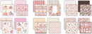 Craft Consortium Strawberry Tea 8" x 8" Premium Paper Pad