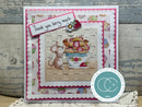 Craft Consortium Strawberry Tea 8" x 8" Premium Paper Pad