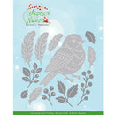 Find It Trading Berrie's Beauties Whispers of Nature Bird Whisper metal cutting die with perched garden bird
