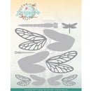 Dragonflies themed metal craft die set with dragonfly wings and body pieces