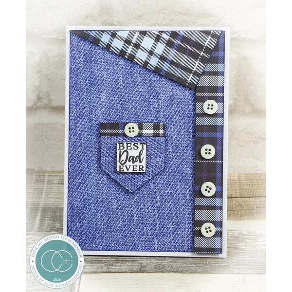 Craft Consortium – Denim Textures 6x6 Double-Sided Paper Pad