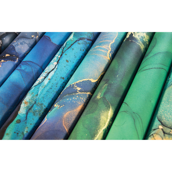 Craft Consortium – Ink Drops Ocean 2 12x12 Double-Sided Paper Pad
